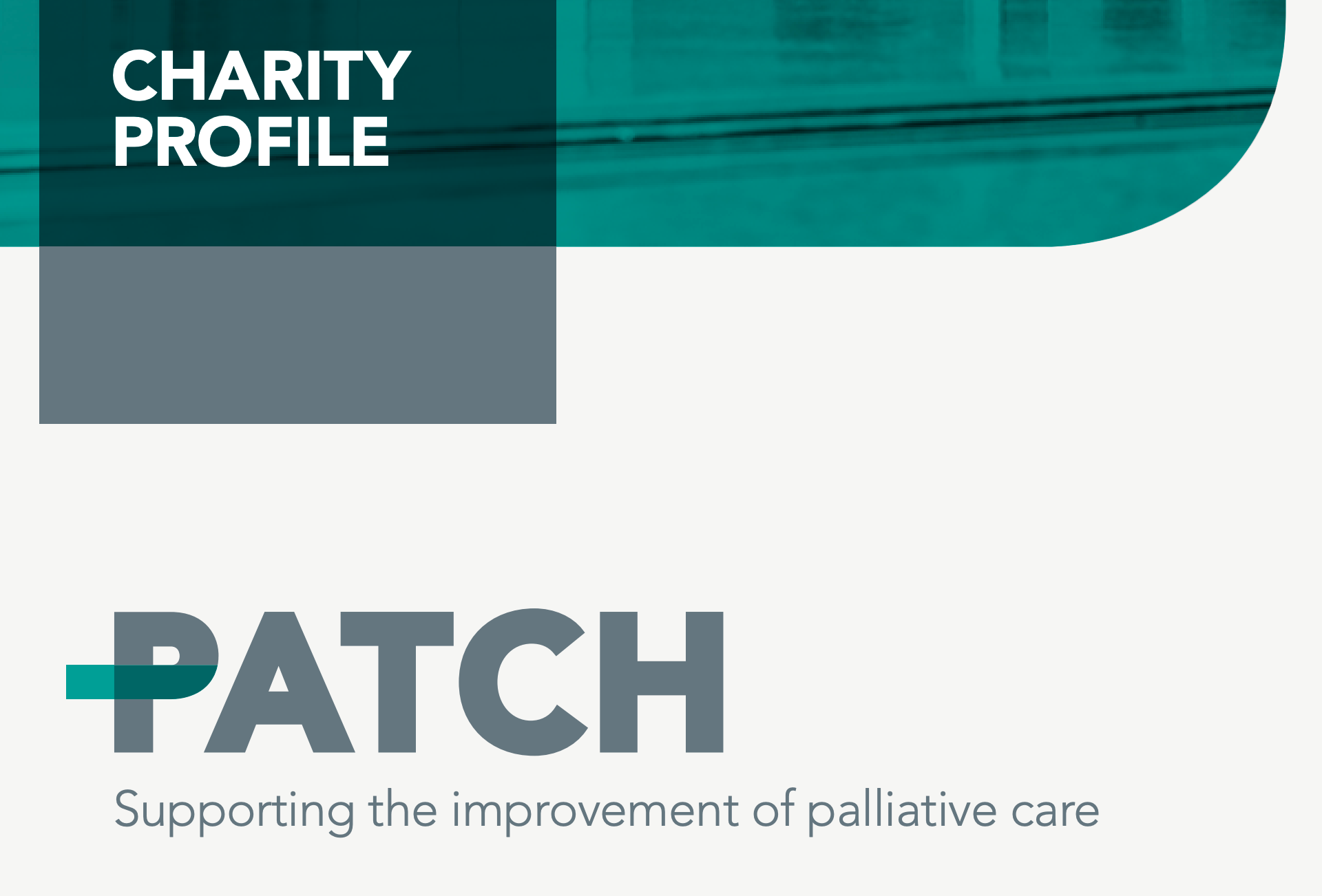 PATCH Charity Profile cover